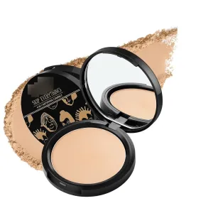 4-in-1 Mattifying Compact - Perfect Matte Coverage, Moisturizer, Primer & Skin Repair, With Macadamia Oil & Vitamin E, Lonely Lioness (Light) - 9g