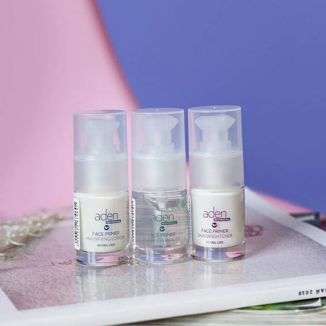aden VEGAN Face Primer Mattifying Lotion 15ml MADE ITALY