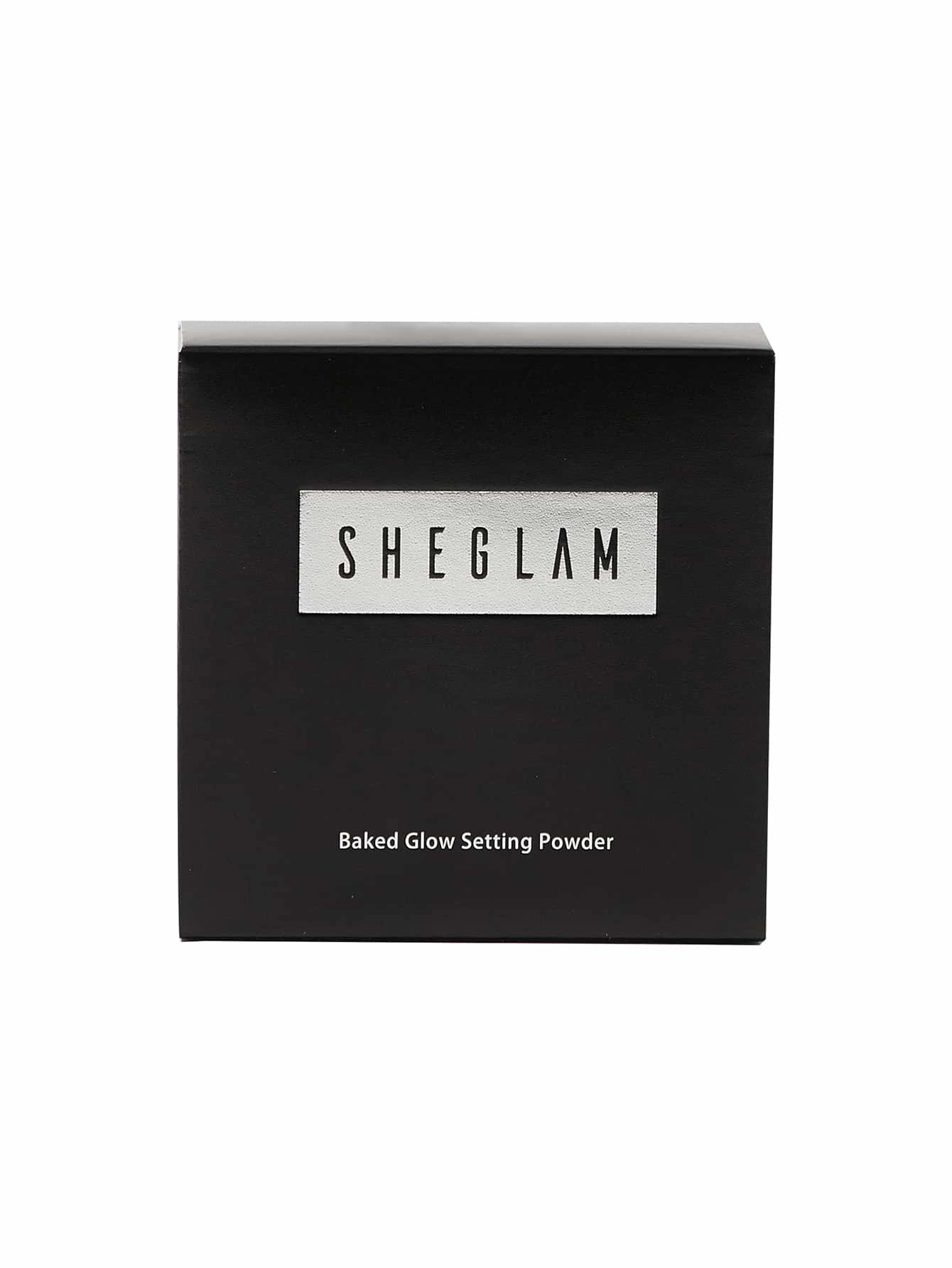 Baked Glow Setting Powder - Light Brown