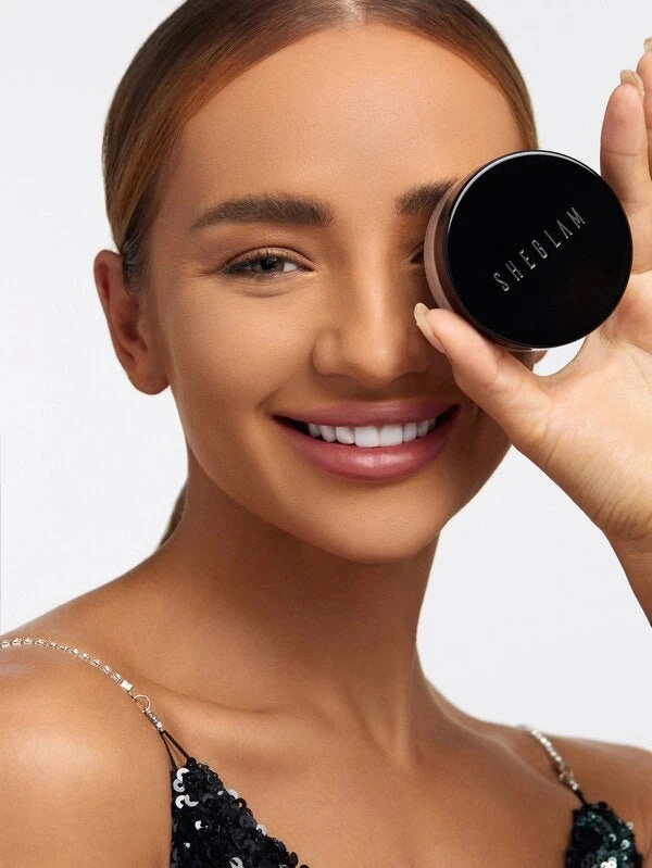 Baked Glow Setting Powder - Light Brown
