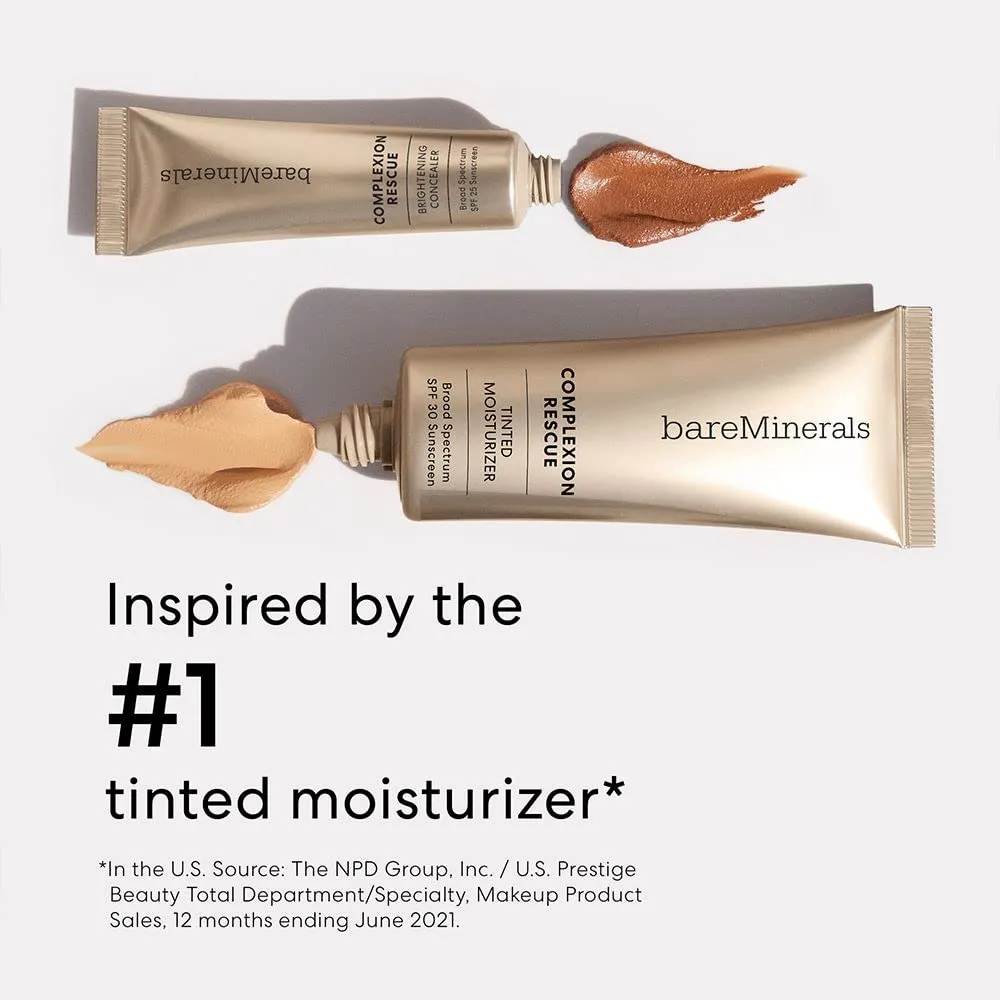 bareMinerals Complexion Rescue Brightening Under Eye Concealer with Mineral SPF 25   Hyaluronic Acid, Ultra-Lightweight Hydrating Eye Concealer, Vegan