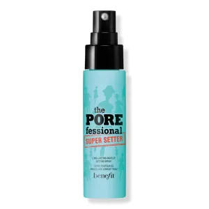 Benefit Cosmetics The POREfessional Super Setter Long Lasting Makeup Spray Travel Size Face Primer 1.0 Ounce