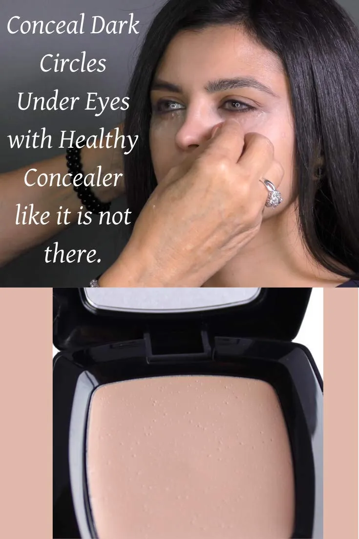 Camoufleur Mineral Makeup Cream Concealer Fair. A Mineral Concealer Light Made in USA with No Paraben
