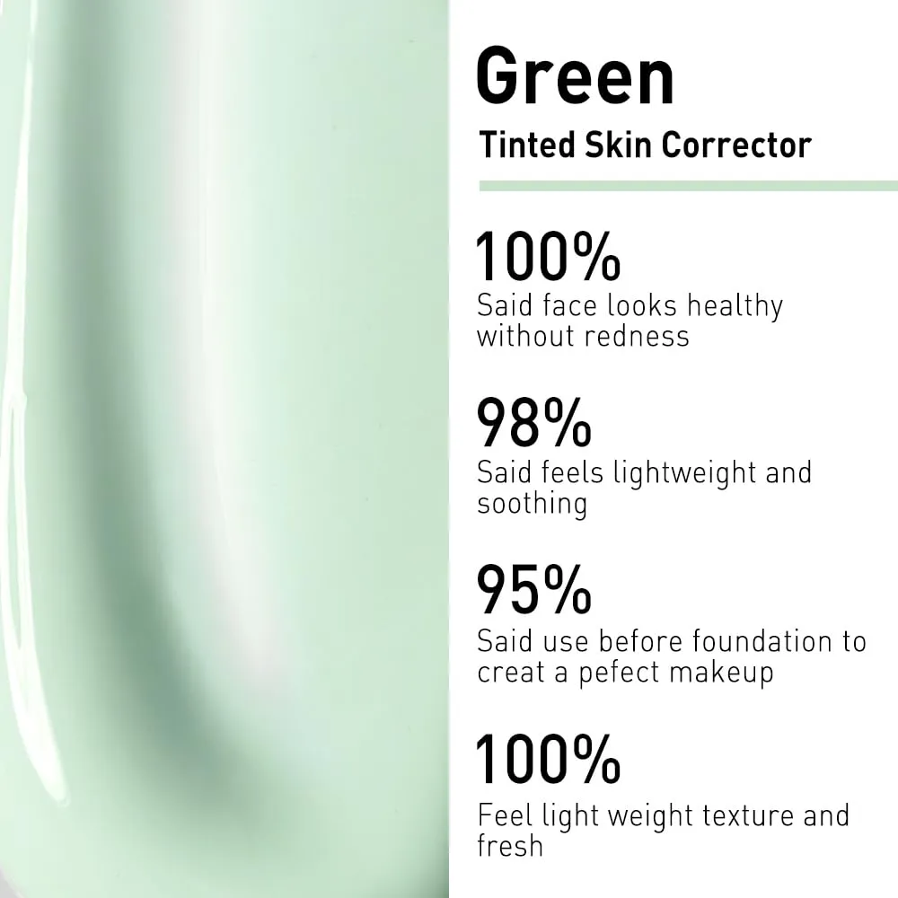 CATKIN Tinted Face Makeup Primer Base for Even Skin Tone, Color Neutralizing, Redness Reduction, Pore Blurring, Infused with Hyaluronic Acid, Soothing and Calming for Sensitive Skin