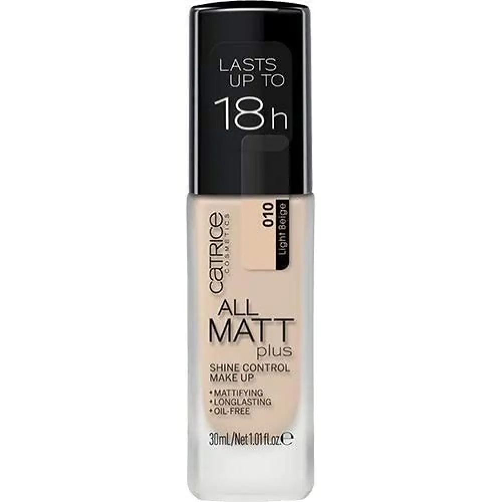 Catrice All Matt Plus Shine Control Make-Up Light Beige 010 30 ml