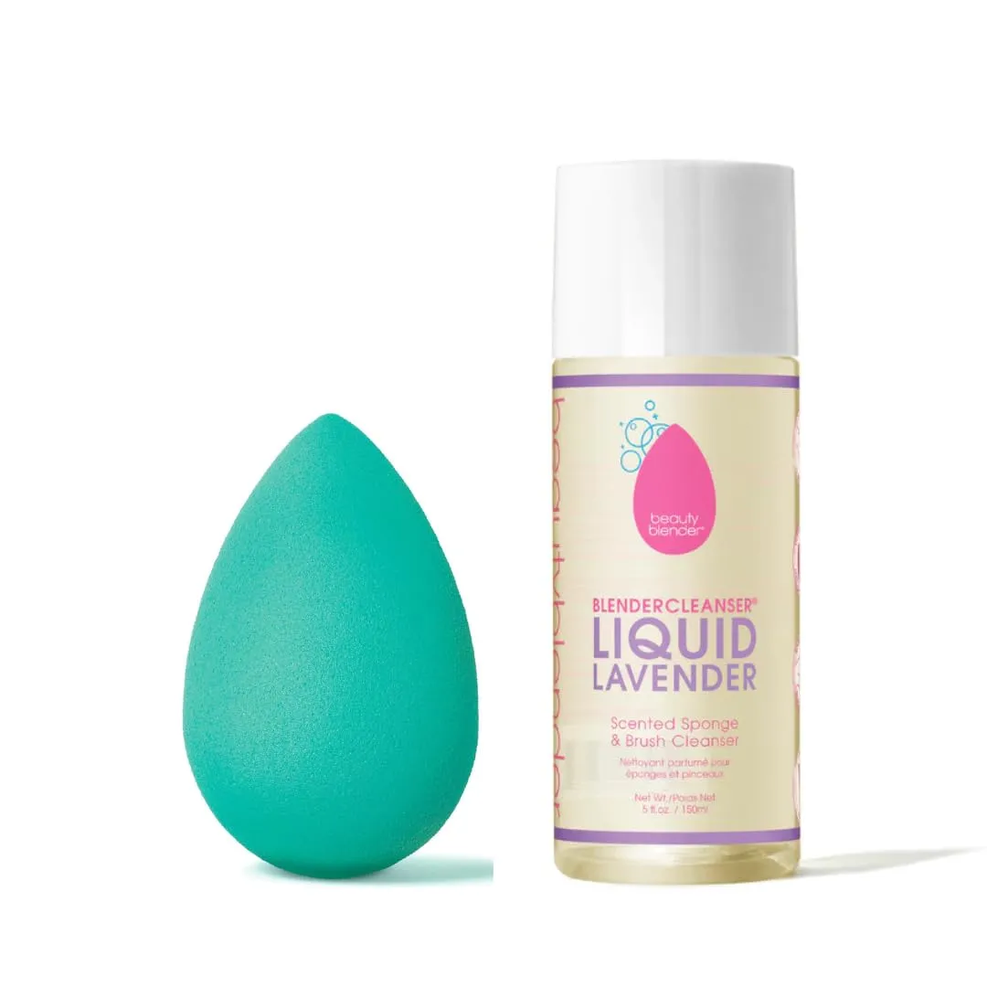 Chill Beauty Blender Makeup Sponge & Liquid Blendercleanser Sponge & Brush Cleanser, 5 oz