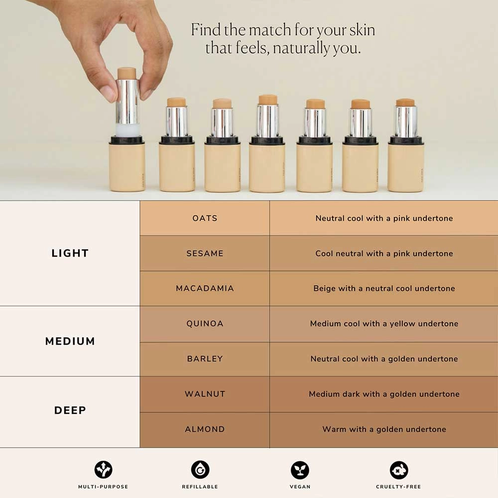 Clean Beauty & Spa New Collection-Face Stick with SPF 15-Sesame-Fashion Edit Asa Beauty