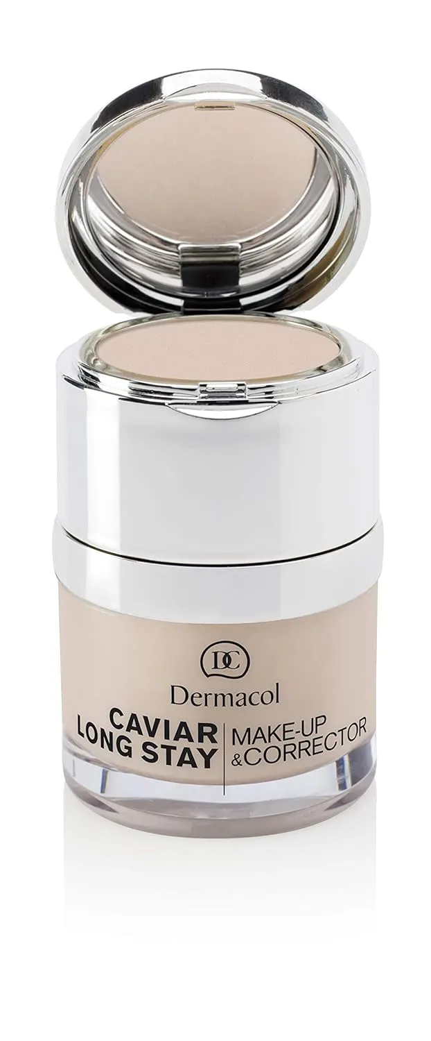 DERMACOL CAVIAR Long Stay Make-up & Corrector with Caviar Extracts and a Perfecting Concealer (Fair)
