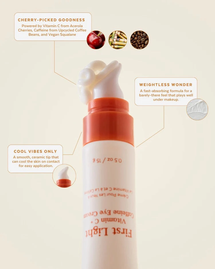 First Light | Vitamin C   Caffeine Eye Cream