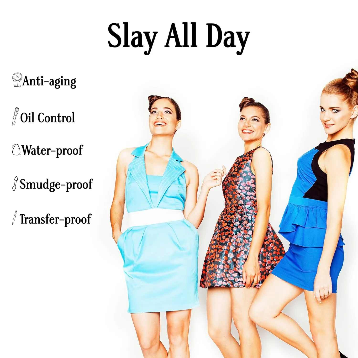 Gerard Cosmetics Slay All Day Makeup Setting Spray (Green Tea Scented), Matte Finish with Oil Control, Cruelty Free, Long Lasting Finishing Spray, 3.38oz (100ml)
