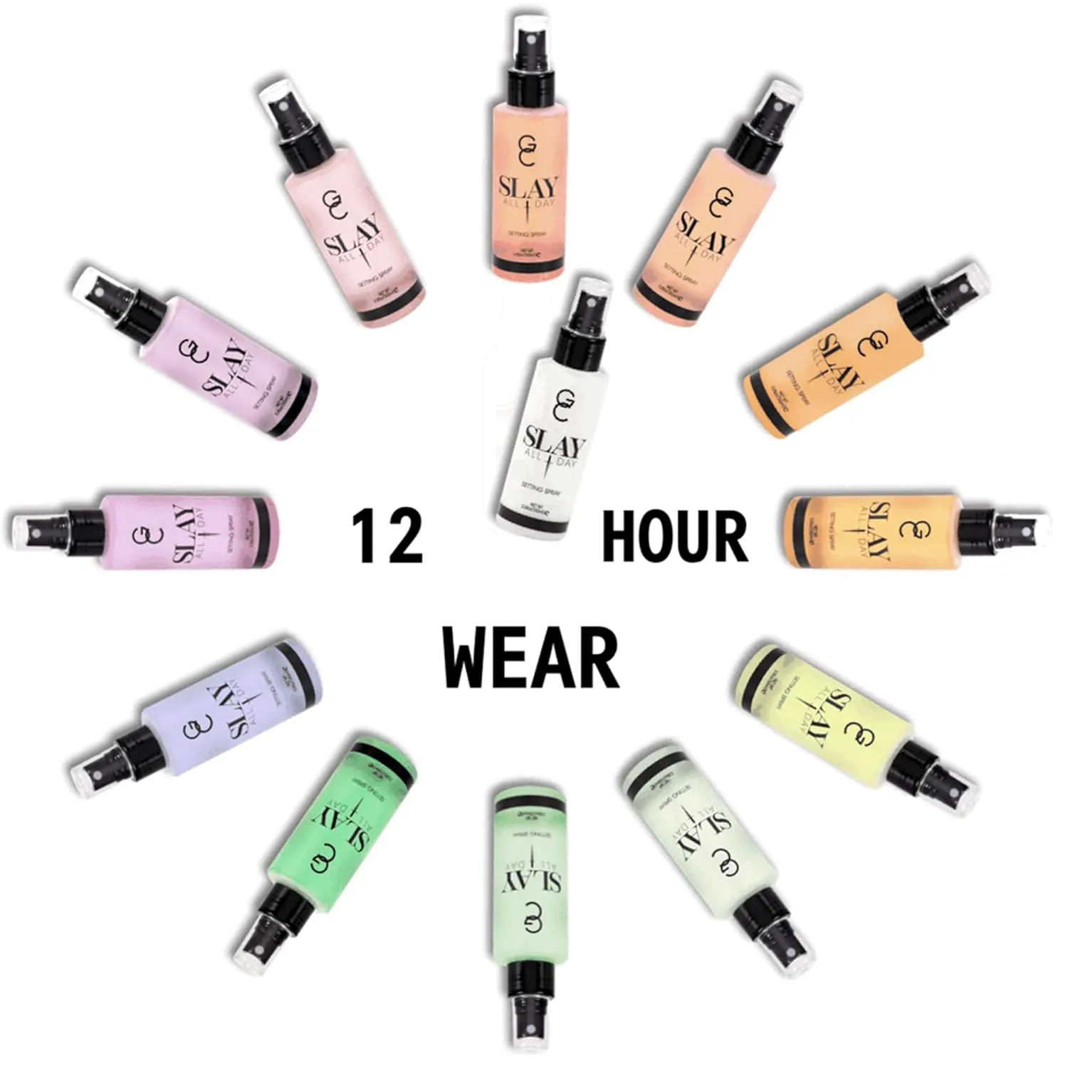 Gerard Cosmetics Slay All Day Makeup Setting Spray (Green Tea Scented), Matte Finish with Oil Control, Cruelty Free, Long Lasting Finishing Spray, 3.38oz (100ml)