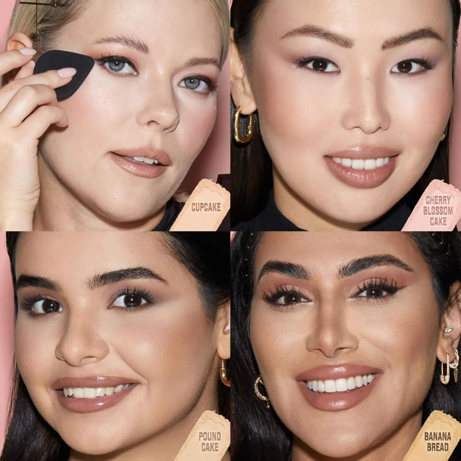 HUDA BEAUTY Easy Bake and Snatch Pressed Talc-Free Brightening and Setting Powder Cupcake