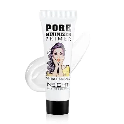 In.sight Cosmetics Pore Mnimizer Primer |Primer For Face Makeup | Pores and Fine lines minimizer | Hydrating and moisturising | Infused with Aloe Vera | Silk Matte Finish (10 ml)