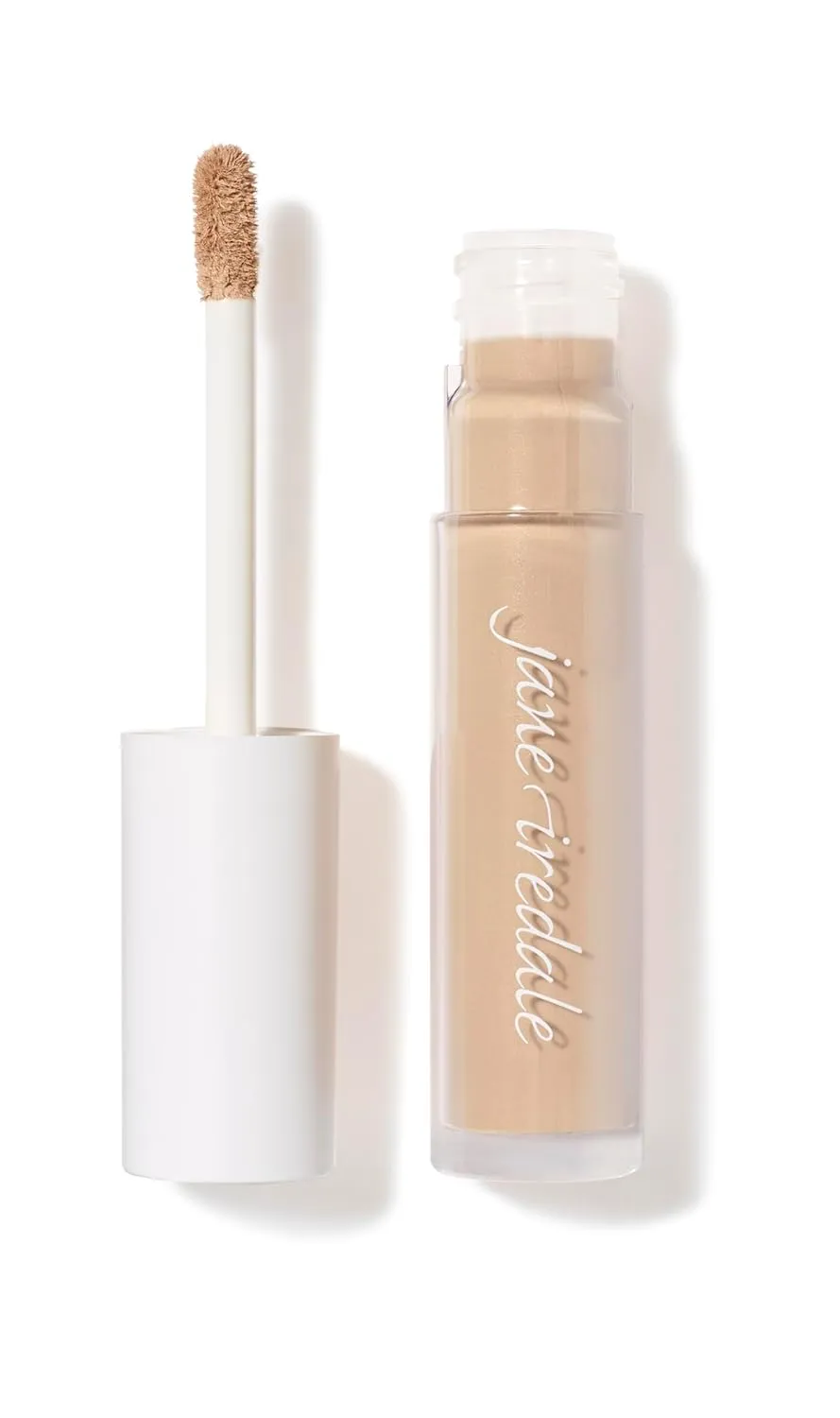 Jane Iredale PureMatch Liquid Concealer, Lightweight, Creamy Formula with Medium Coverage Conceals, Brightens, & Defines, Soft Matte Finish, Long-Wear