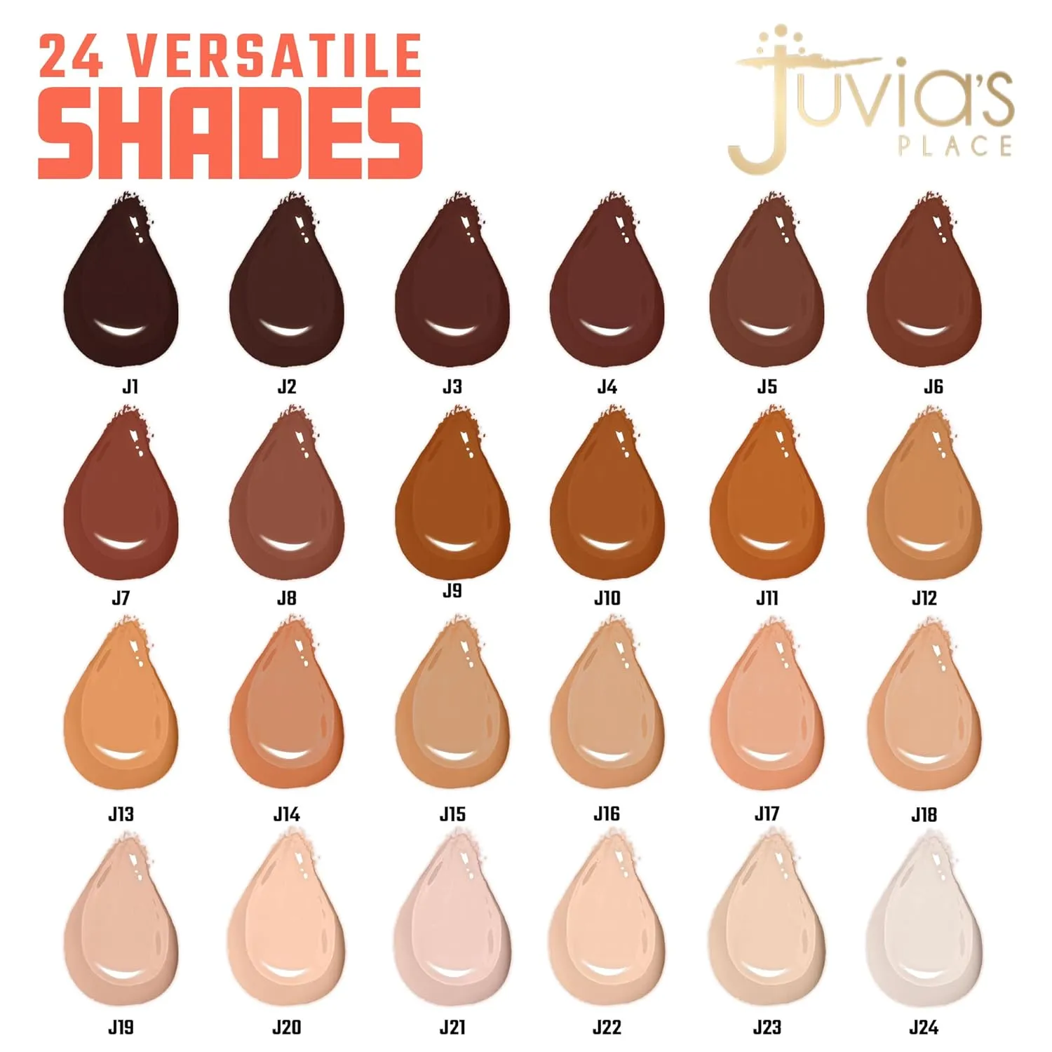 Juvia's Place I Am Magic Liquid Concealer - J10 Dark w/Cool, Olive Undertone/0.34 fl oz, Full Coverage, Hydrating, Waterproof, Long Wear