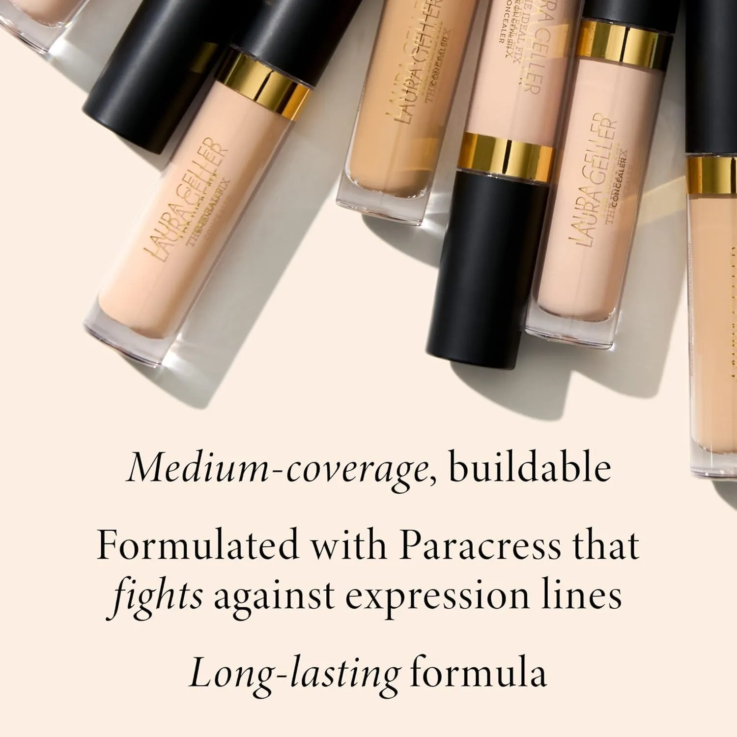 LAURA GELLER NEW YORK The Under Cover Kit: Ideal Fix Concealer   Precision Angled Concealer Brush (03 Light)