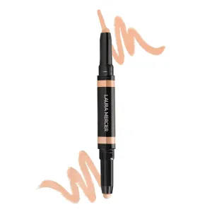 Laura Mercier Secret Camouflage Brighten and Correct Duo, 2-in-1 Face and Under Eye Concealer Stick, Blurs Imperfections and Reduces Appearance of Undereye Dark Circles, Full Coverage