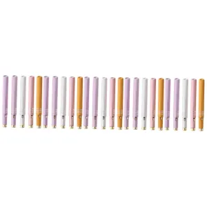 MAGICLULU 25 Pcs Retractable Lip Brush Set with Metal Shell, Portable Lipstick Applicator, Fine Concealer Brush for Makeup, Assorted Colors, 2.75 Inch