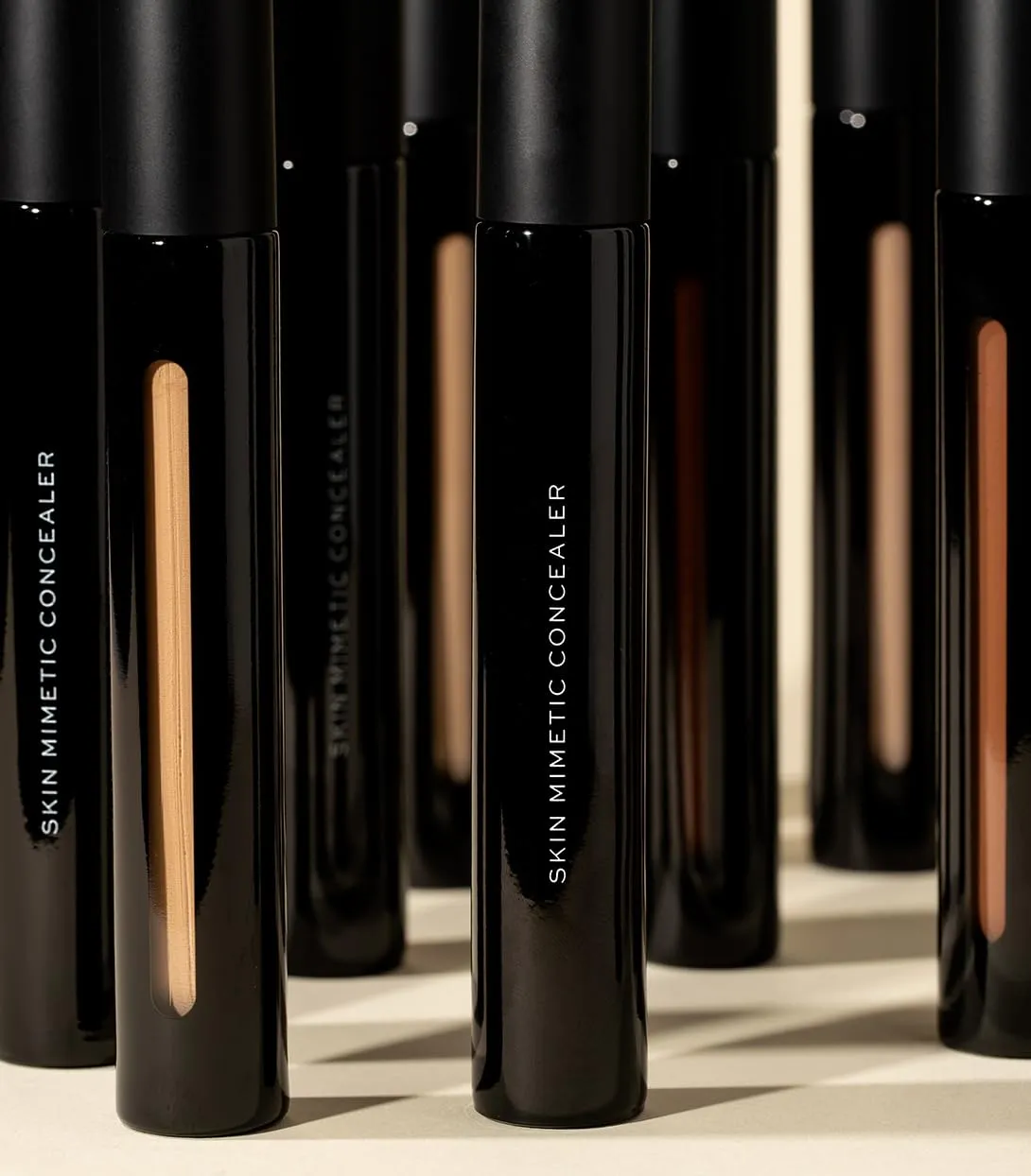 MAKE Beauty Skin Mimetic Concealer Buildable Medium Coverage Hydrating Concealer for Dark Circles Spot Concealing Brightening Crease-Free, Including Mature Skin. Radiant Finish. 03 Light Cool