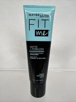 Maybelline Fit Me Matte   Poreless Mattifying Primer  Universal