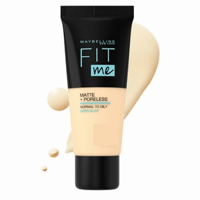 Maybelline fit me matte & poreless foundation