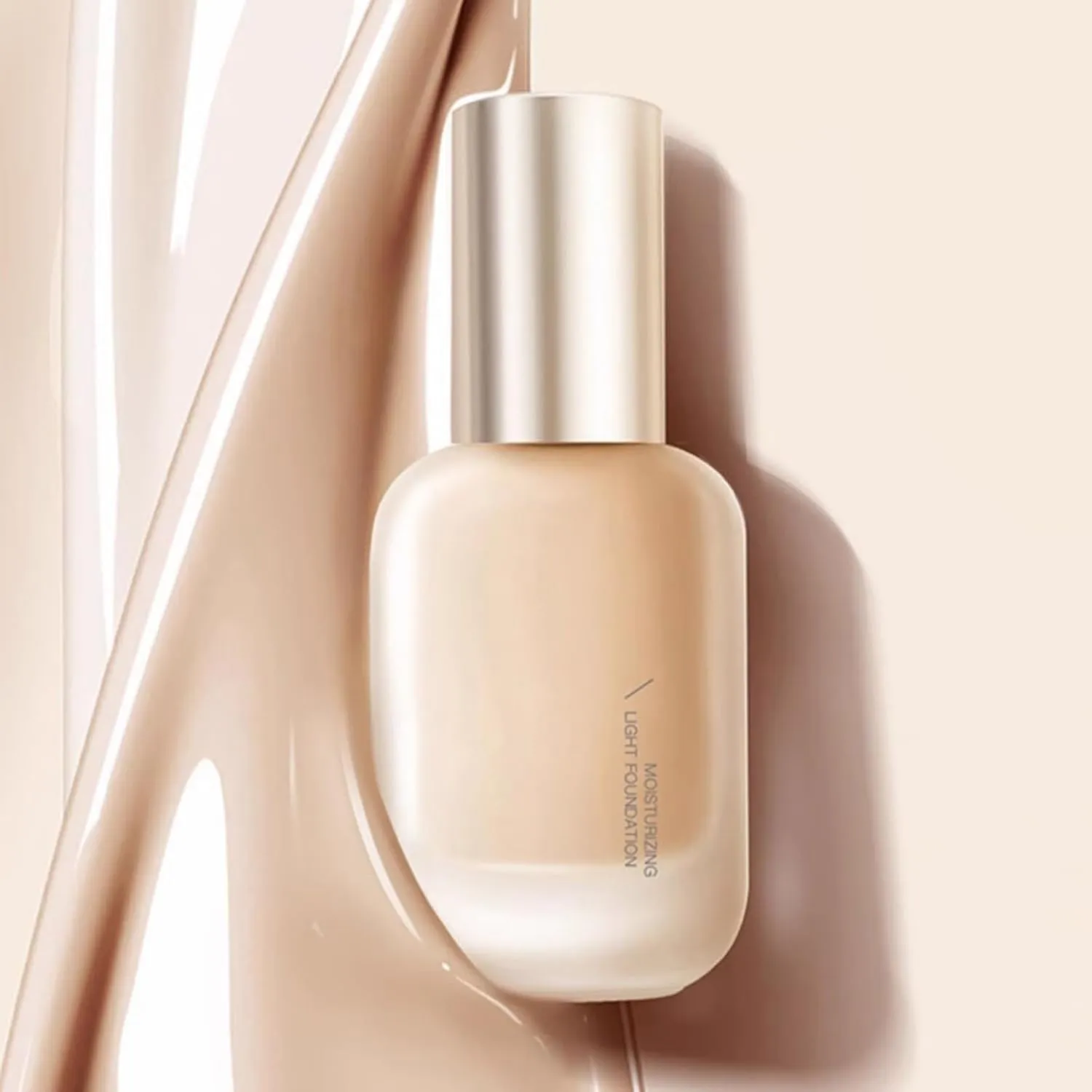 MissPretty Long-Lasting Moisturizing Liquid Foundation,Breathable Makeup for Face,Foundation Full Coverage,24HR Wear,Weightless,Natural Matte Finish,for Dry Skin,Combination Skin (Moisturizing#C01)