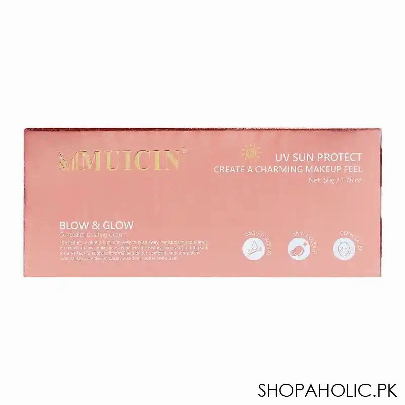 Muicin Baby V9  Blow & Glow Concealer Isolating Cream, UV Sun Protect, For All Skin Types, 50g