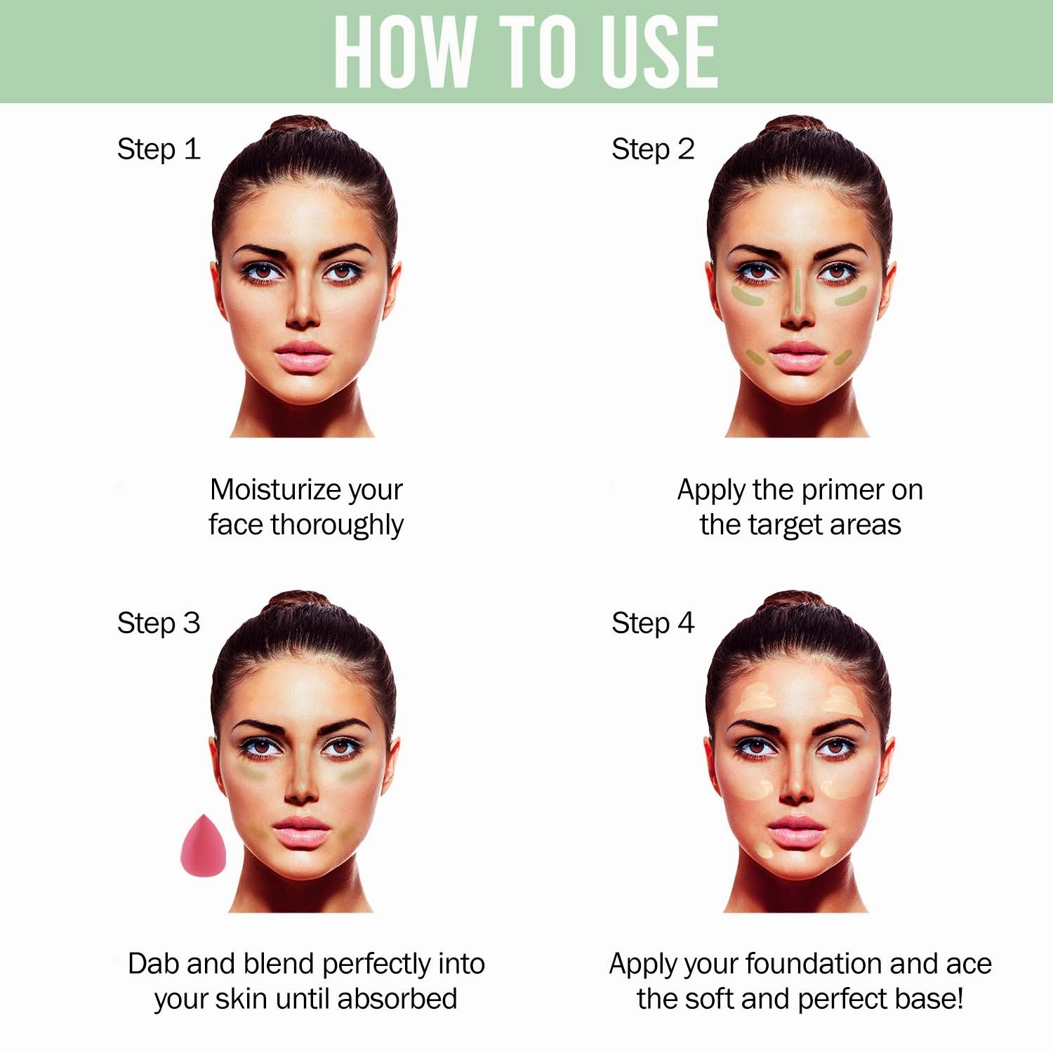 NY Bae Pro Primer | Green Colour Correcting Face Primer | Covers Redness & Blemishes | For Acne Prone Skin | Matte Finish | Light weight | Quick Absorbing | Pore Filling