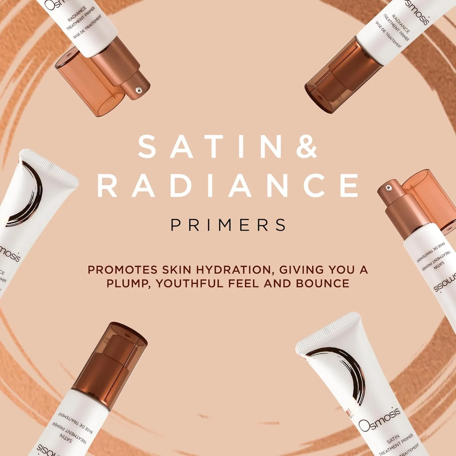 Osmosis Treatment Face Semi-Matte Primer, Makeup Base, Easy to Blend Pore Filling Primer, Oily, Dry & Combination Skin