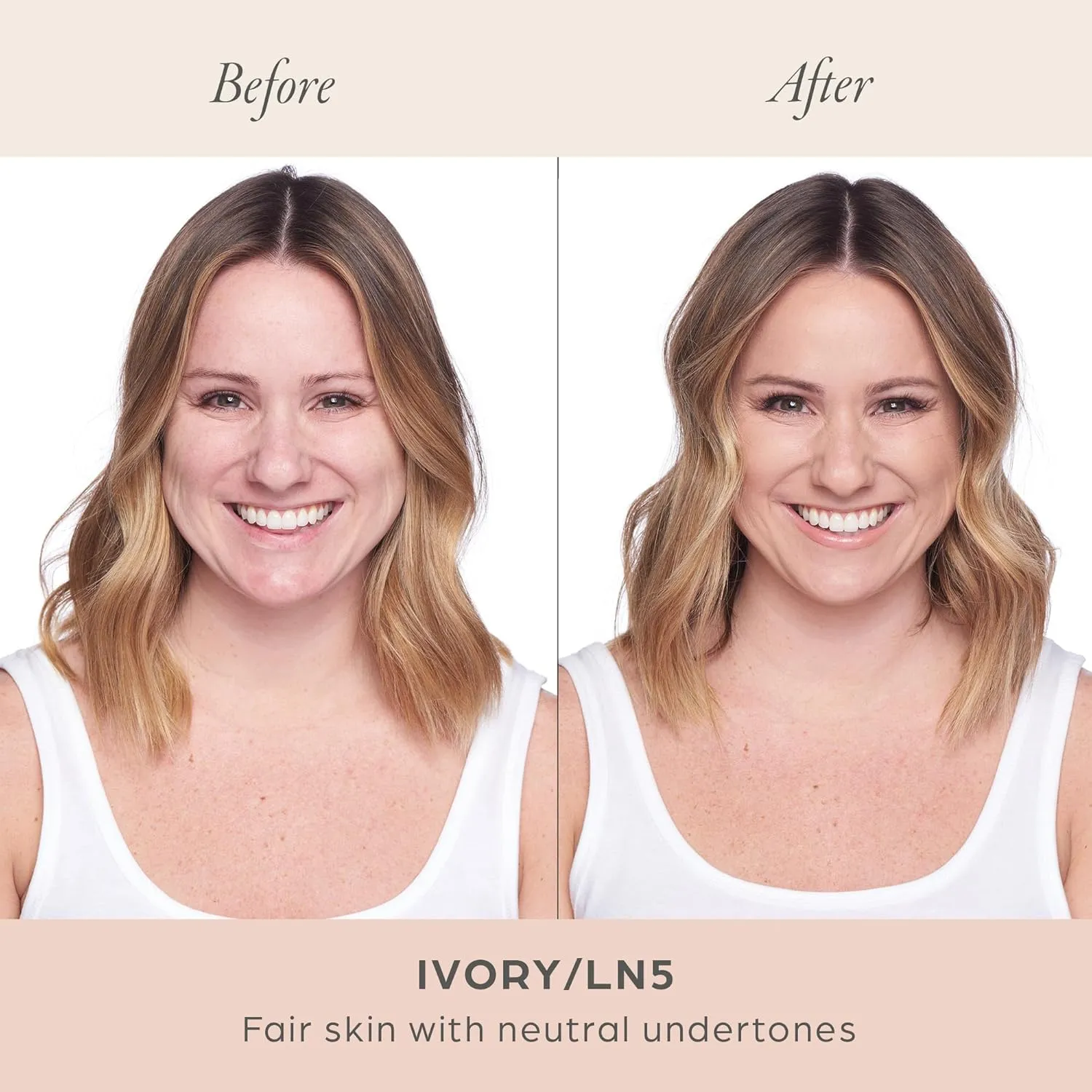 PUR Beauty 4-in-1 Love Your Selfie Foundation & Concealer - Longwear Full Coverage Liquid Makeup Foundation with Hydrating Blend for Refined-Looking, Natural Beauty Glow, Skin Texture & Tone