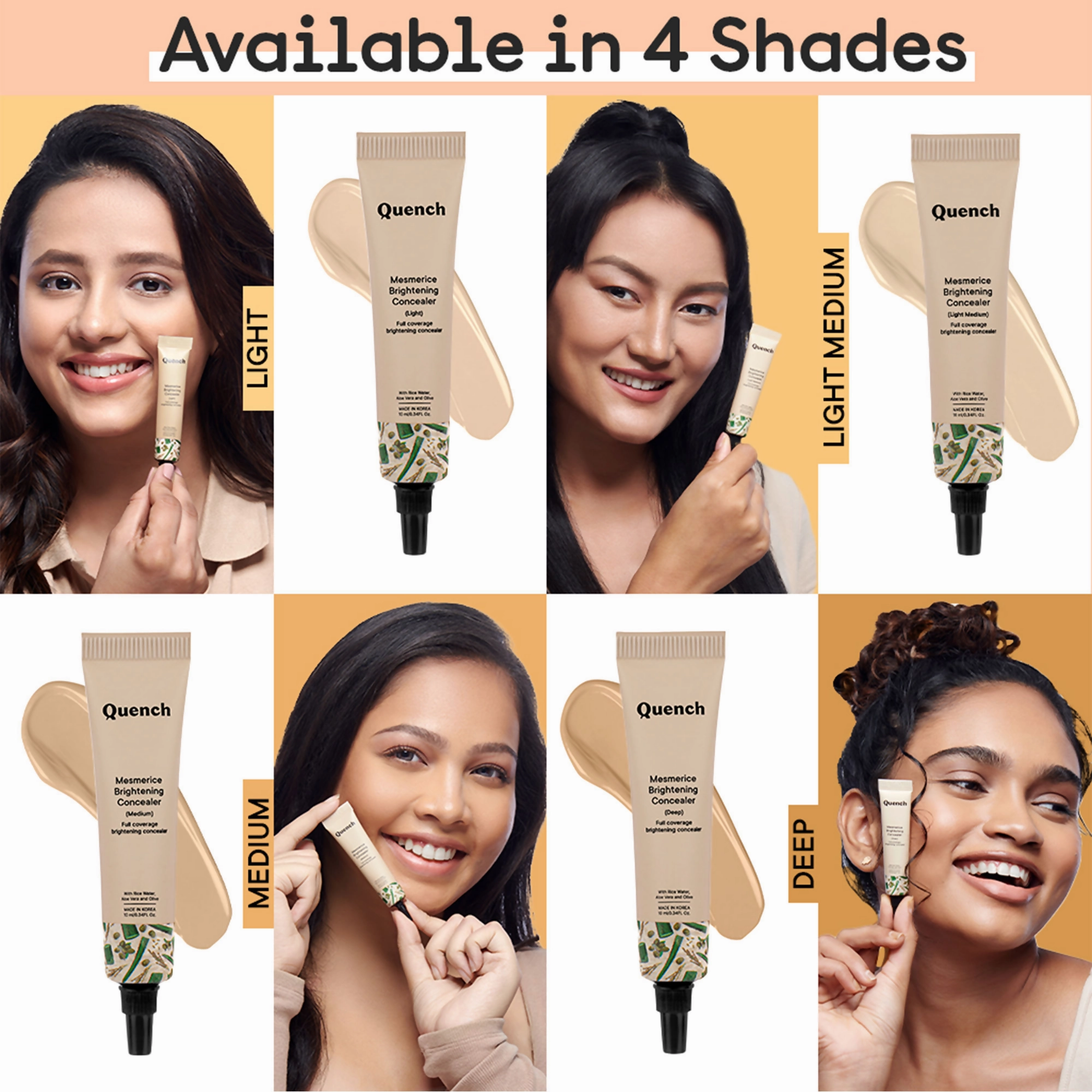 Quench Mesmerice Brightening Concealer - Deep