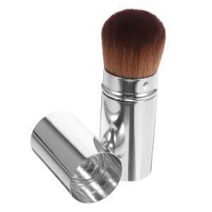 Retractable Powder Foundation Brush Ergonomic Makeup Applicator for Liquid Foundation Portable Travel Cosmetic Tool present for Makeup Lovers Professionals