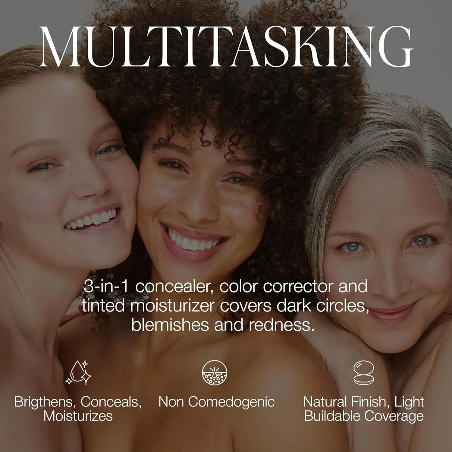 RMS Beauty UnCoverup Cream Concealer – Full Coverage, Hydrating Makeup for Dark Circles and Mature Skin