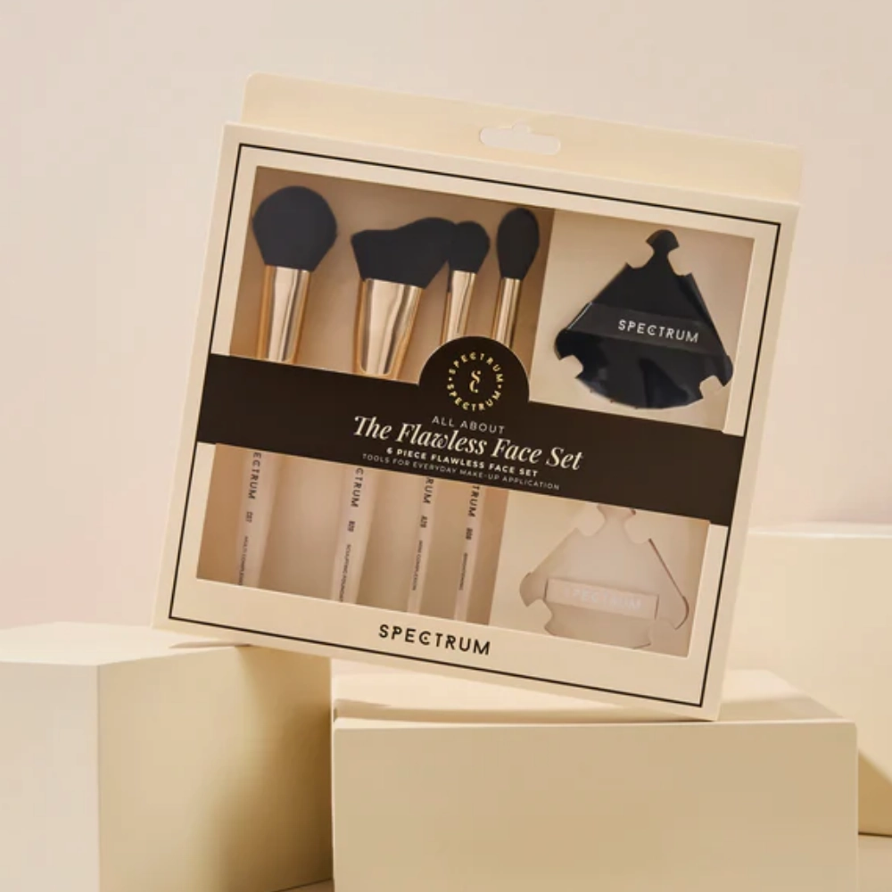 Spectrum Collections All About The Brush 6 Piece Flawless Face Makeup Brush Set