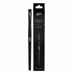 Straight Cosmetic Brush BRONSUN, 1 pc. Professional Brush For Eyebrow Tinting and Makeup