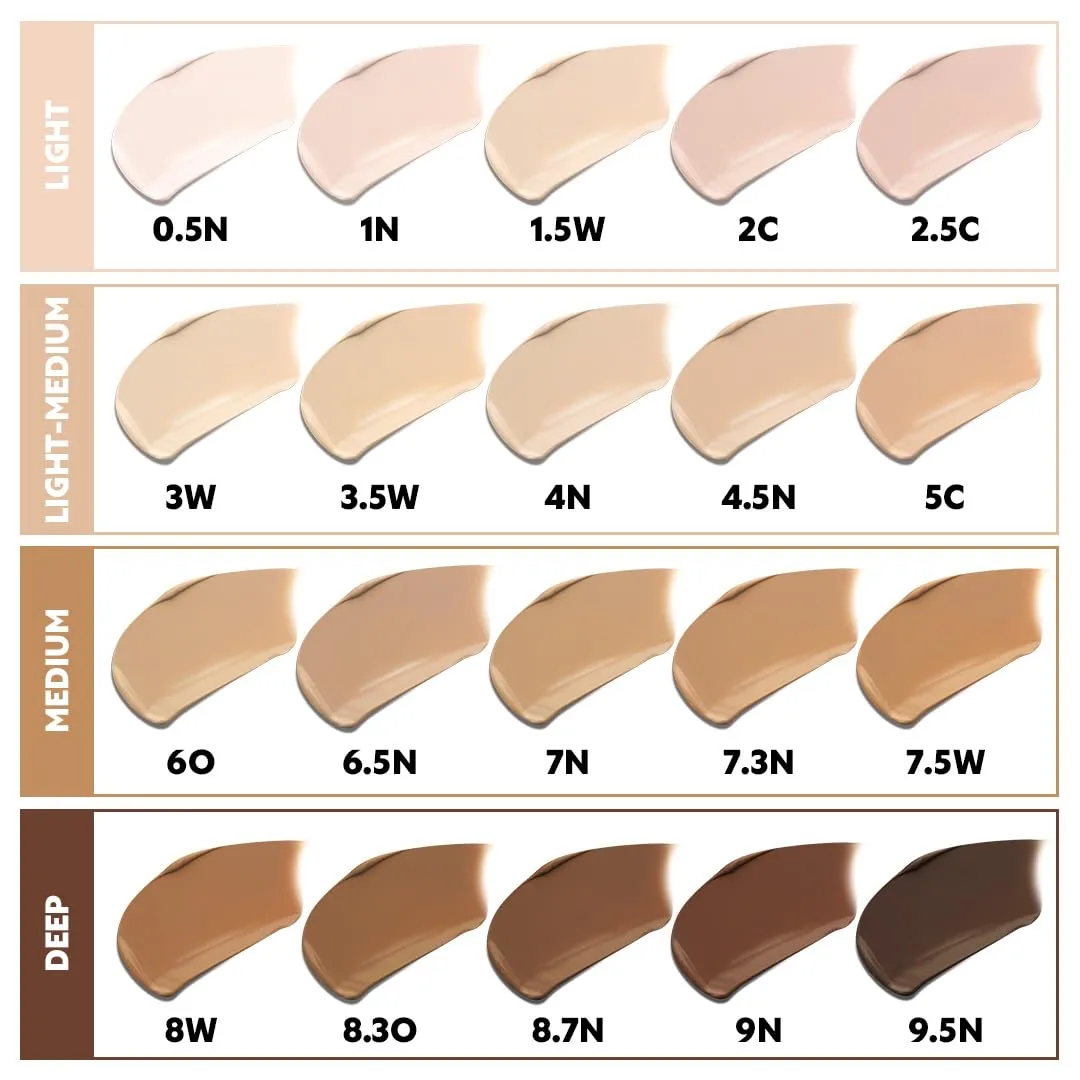 TIRTIR Glide&Hide Blurring Concealer - Creamy texture, Conceals dark circles and wrinkles, Dual formula (liquid tip & balm stick), Long-lasting wear, Korean Makeup, #7.3N, 0.28 Oz
