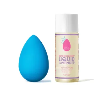 Topaz Beauty Blender Makeup Sponge & Liquid Blendercleanser Sponge & Brush Cleanser, 5 oz