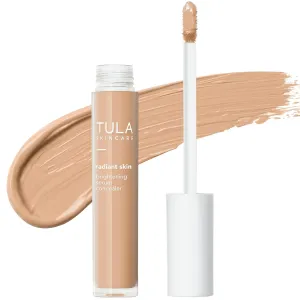 TULA Skin Care Radiant Skin Brightening Serum Concealer | Conceals Dark Circles & Discoloration, Longwearing & Crease-Resistant, Brightens the Appearance of Skin Over Time | 0.18 fl oz.