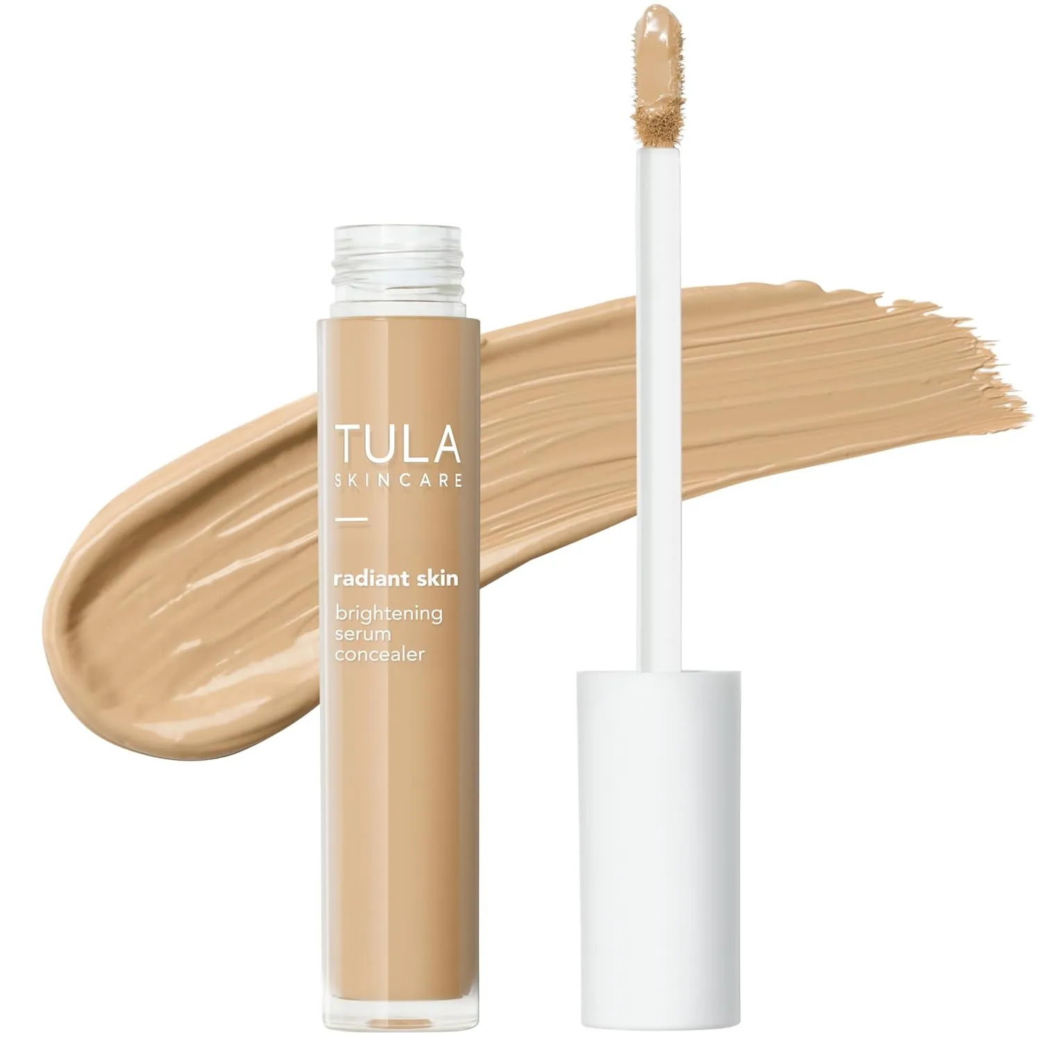 TULA Skin Care Radiant Skin Brightening Serum Concealer | Conceals Dark Circles & Discoloration, Longwearing & Crease-Resistant, Brightens the Appearance of Skin Over Time | 0.18 fl oz.