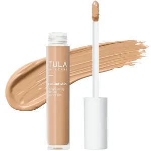 TULA Skin Care Radiant Skin Brightening Serum Concealer | Conceals Dark Circles & Discoloration, Longwearing & Crease-Resistant, Brightens the Appearance of Skin Over Time | 0.18 fl oz.